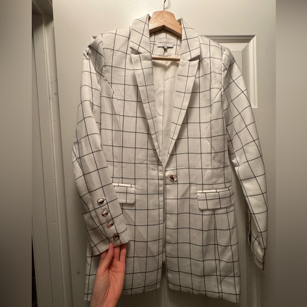 JOA x Chriselle Blazer Jacket XS fits like S